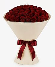 Букет 101 Бордовая роза Блэк Бакарра в Андреевской Ростовской области