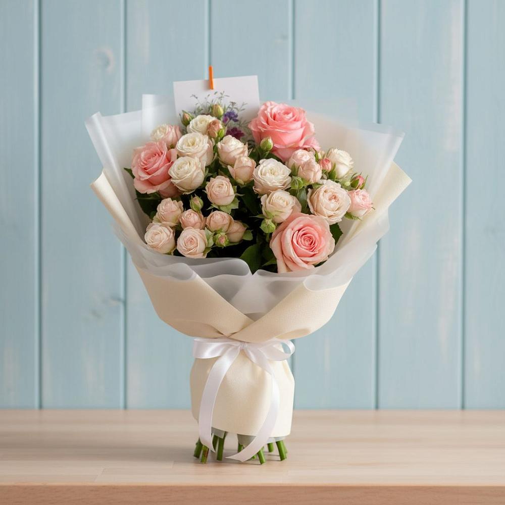 Букет цветов из: Розы в Андреевской Ростовской области