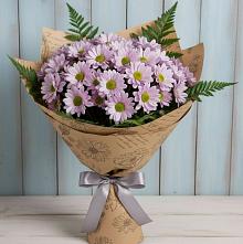 Букет цветов из:  Хризантемы #REPLACE_PRED# Андреевской Ростовской области