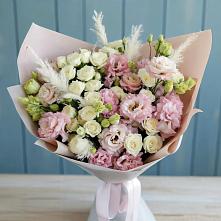 Букет цветов из:  Альстромерии и Розы в Андреевской Ростовской области